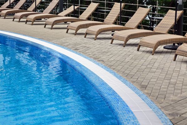Cost of Poolside Hardscaping in Queen Creek